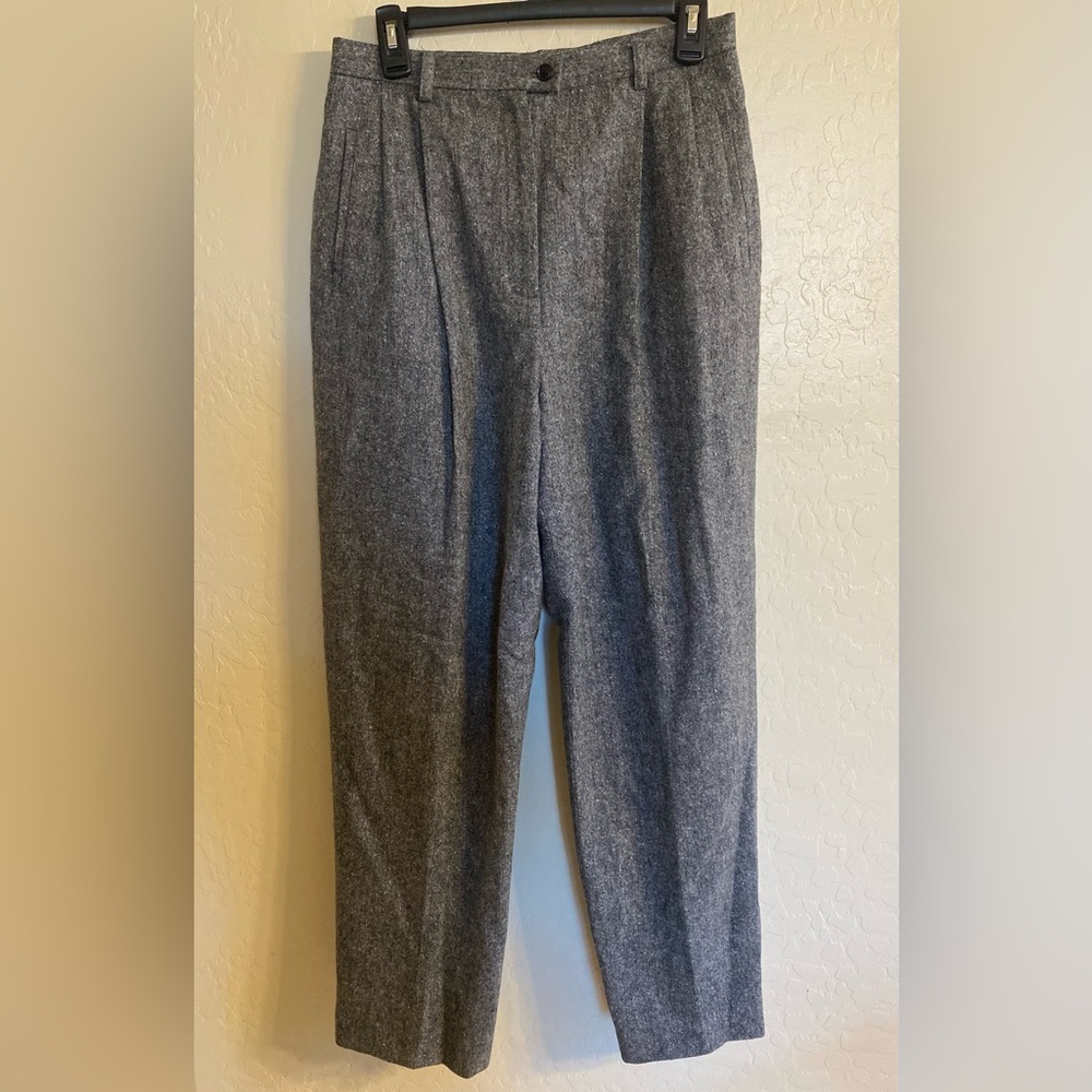 Evan Picone Wool Blend Dress Pants